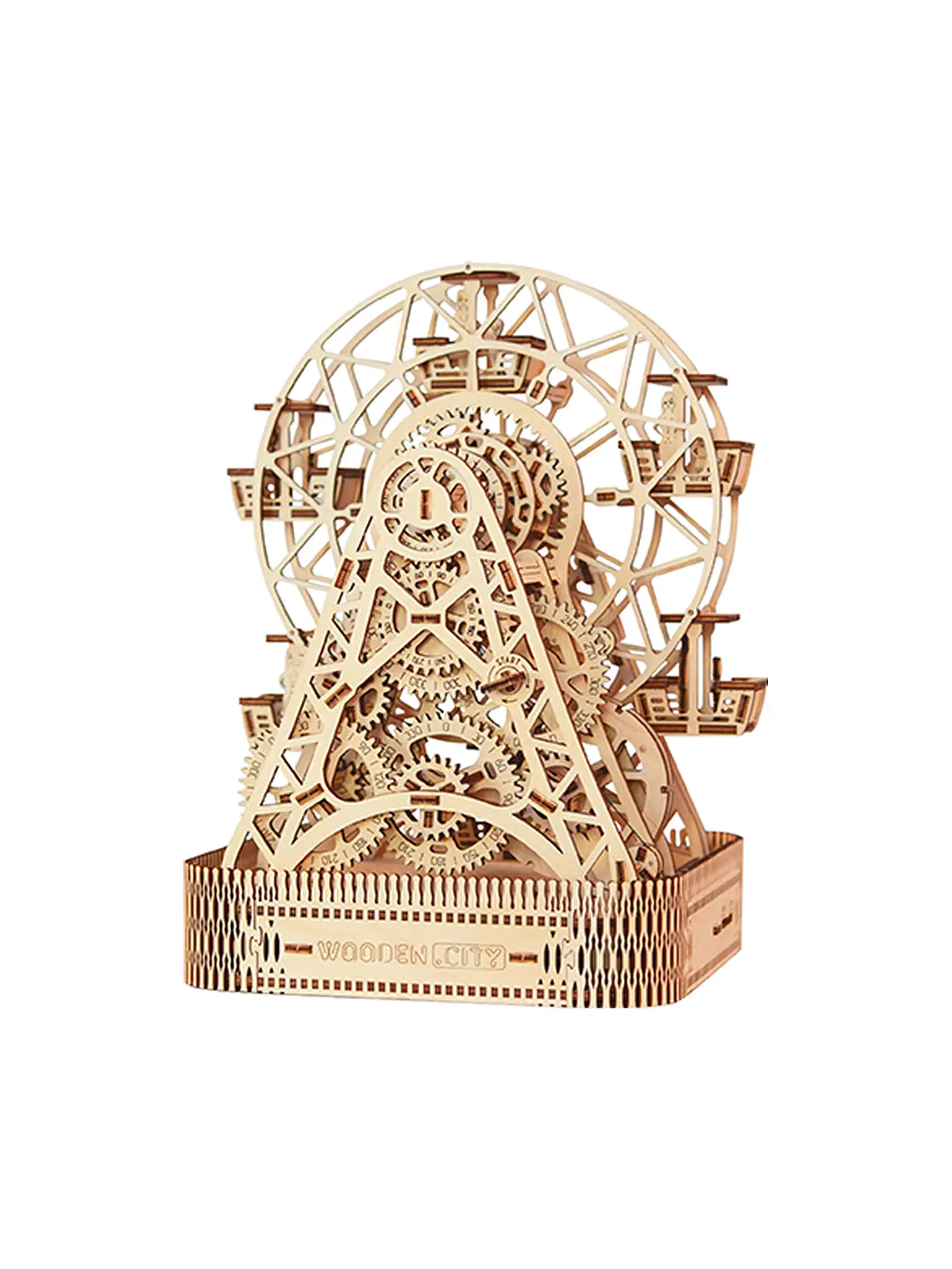 WOODEN CITY | Holz 3D Bausatz - Ferris Wheel (Riesenrad) | 